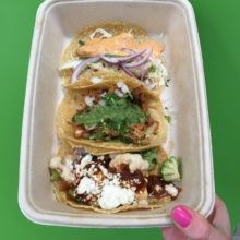 3 Gluten-free tacos from La Esquina